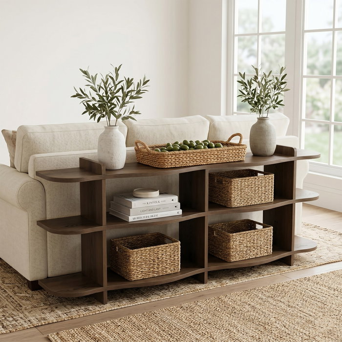 Hanah Home Flusso - Consola de Nogal